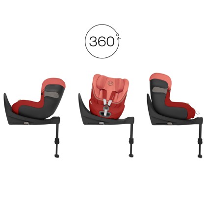 Autosedačka Cybex SIRONA S2 i-Size Hibiscus Red 2023_14