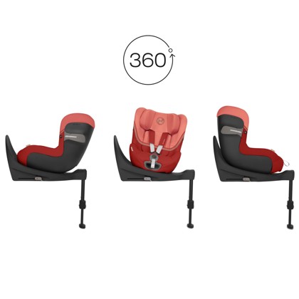 Autosedačka Cybex SIRONA SX2 i-Size Hibiscus Red 2023_14