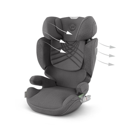 Autosedačka Cybex SOLUTION T i-FIX Plus Mirage Grey 2023_12
