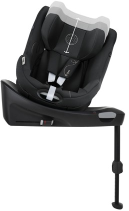 Autosedačka Cybex SIRONA Gi i-Size Moon Black 2023_6