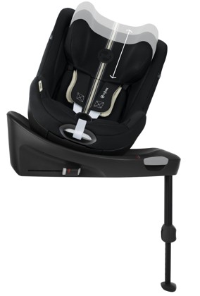 Autosedačka Cybex SIRONA Gi i-Size Moon Black Plus 2023_1