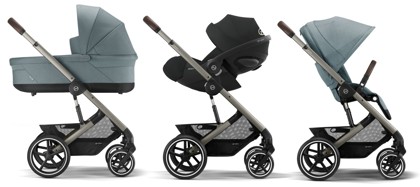 Kočík Cybex BALIOS S LUX Sky Blue (Taupe Frame) 2024_17