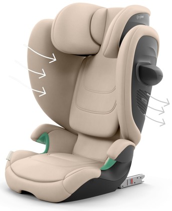 Autosedačka Cybex SOLUTION G2 i-FIX Almond Beige 2026_3