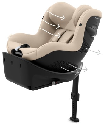Autosedačka Cybex SIRONA Gi i-Size Almond Beige 2026_4